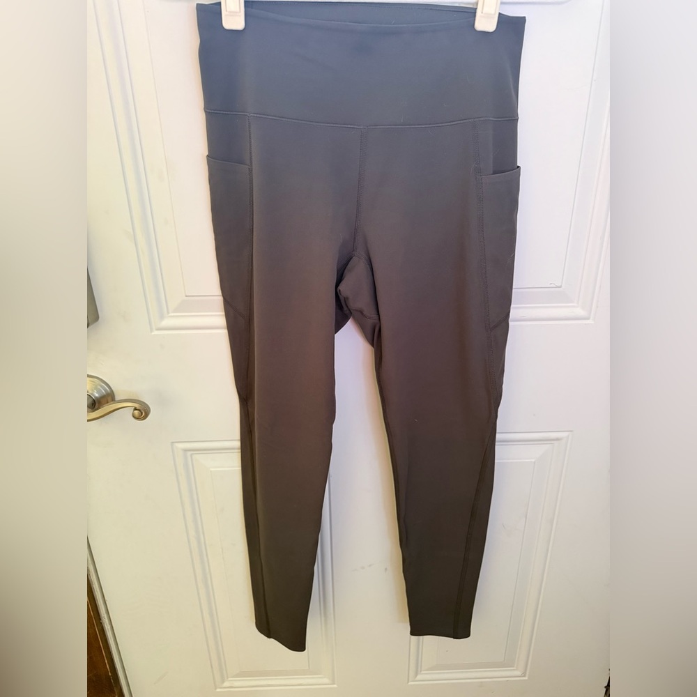 Uniqlo Brown Leggings with Pockets